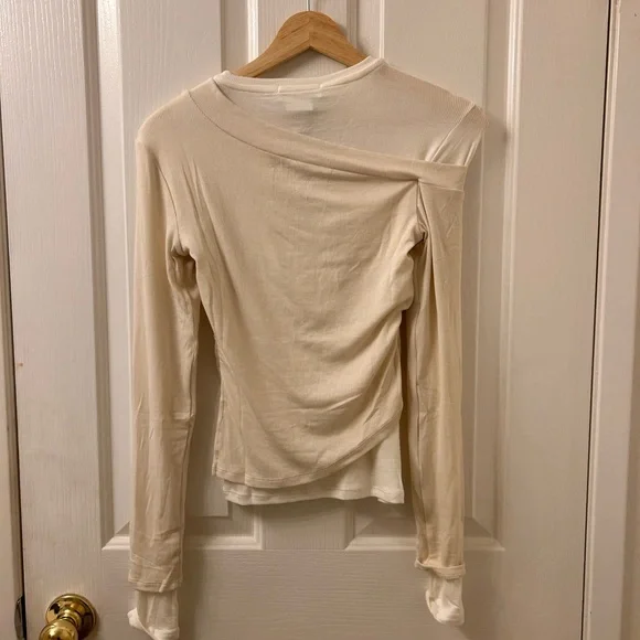 The Line by K: Smythson Top in White - Picture 5 of 8